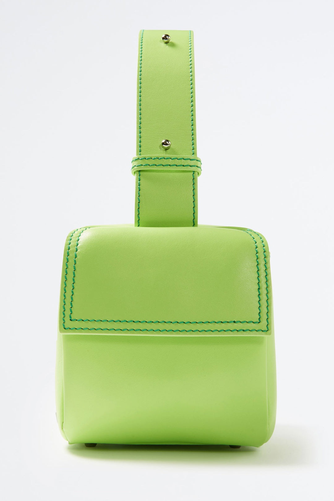 LIGHT GREEN LACUBETTO BAG - 5