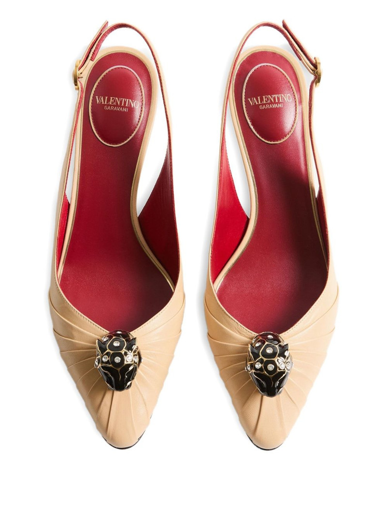 55mm Panthea pleated pumps 3