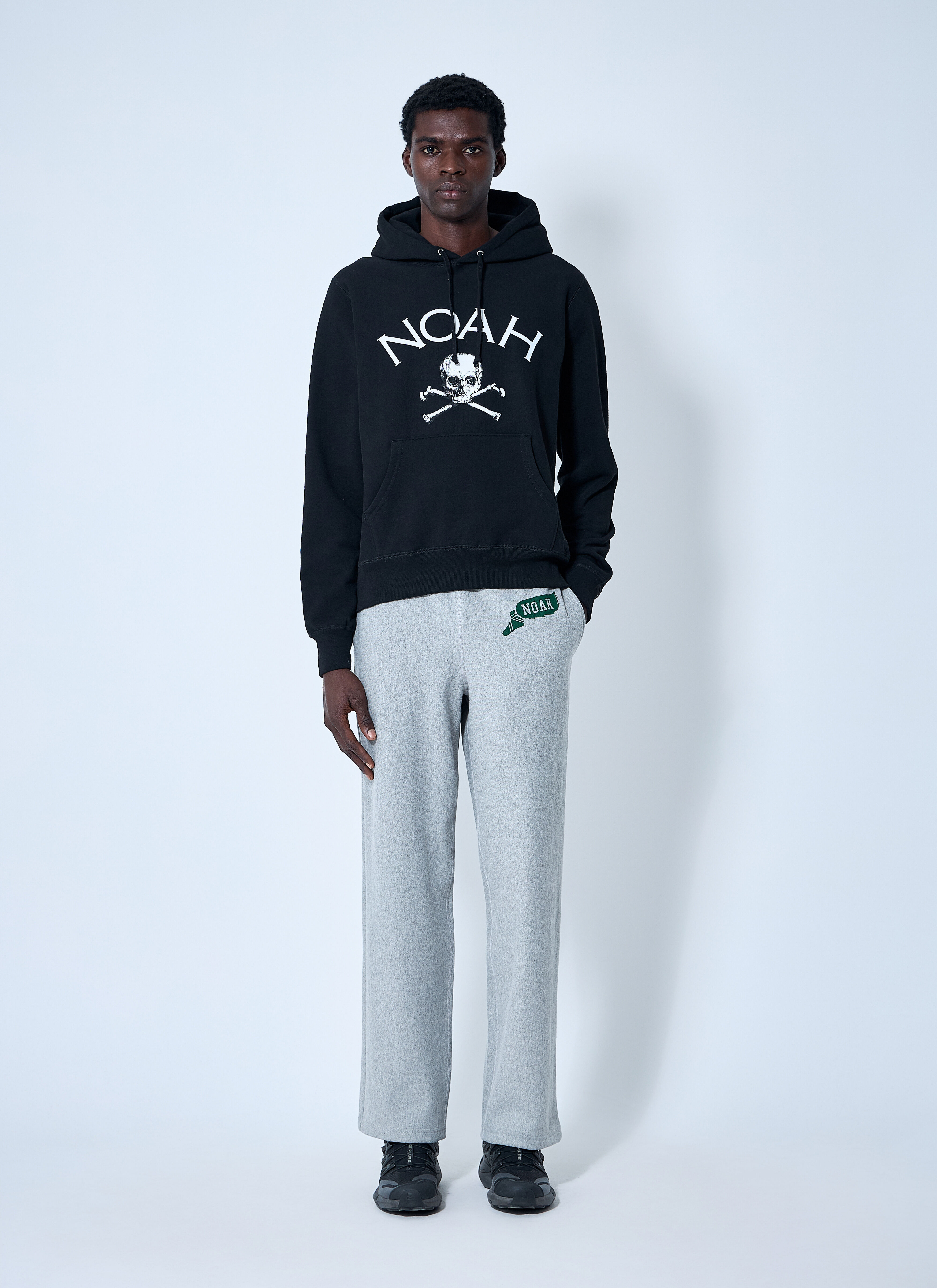 Logo Motif Hooded Sweatshirt - 2