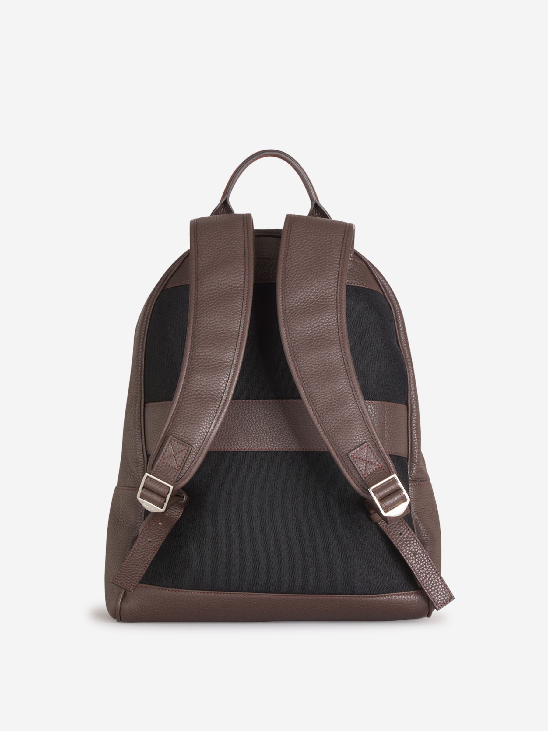 TWO-TONE LEATHER BACKPACK - 3