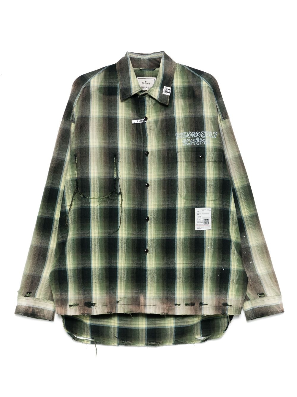 checked shirt - 1