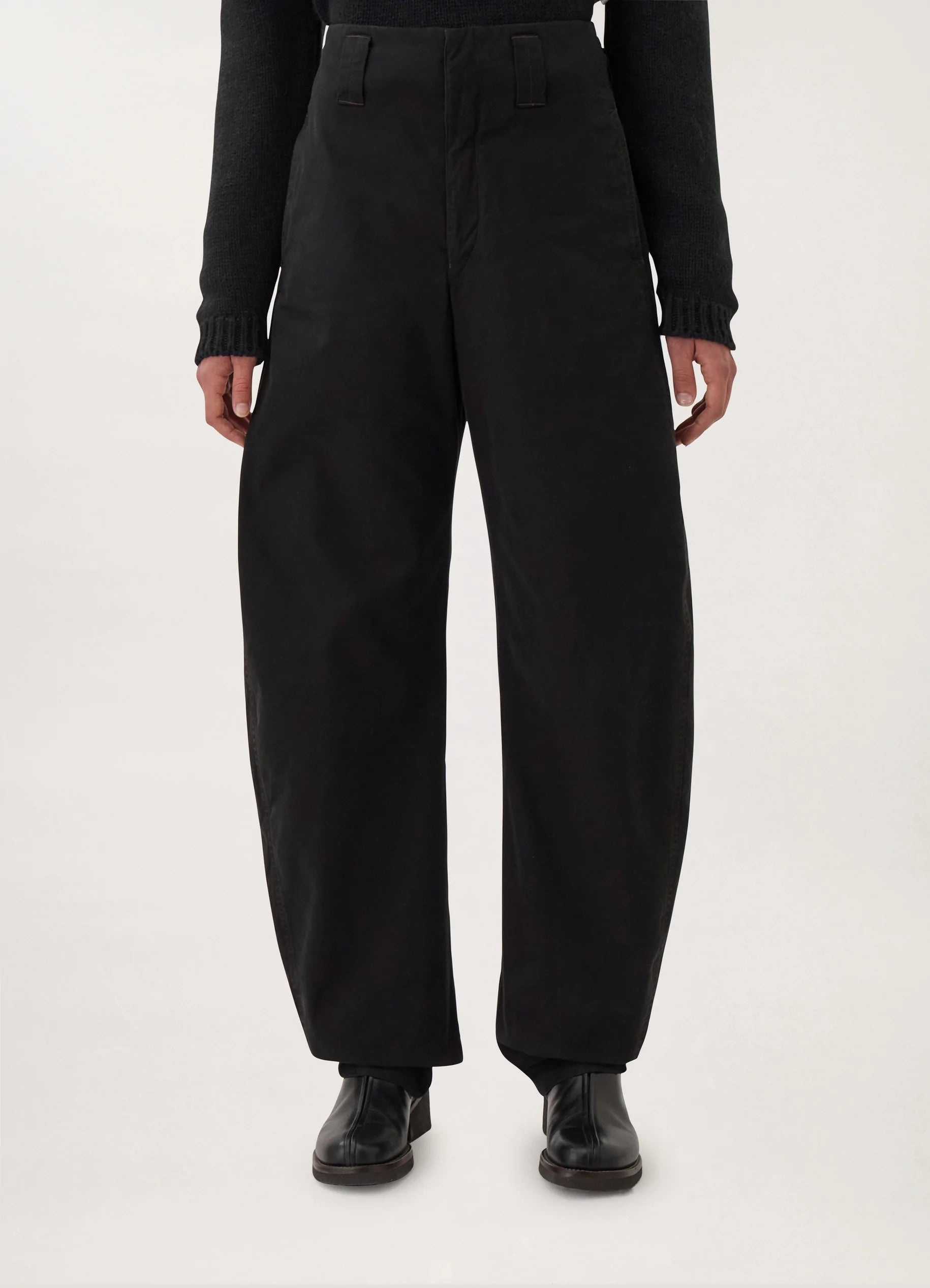 CURVED PANTS
COTTON GABARDIN - 5