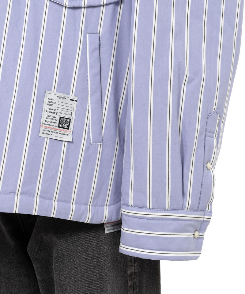 Stripe Puffer Shirt 15