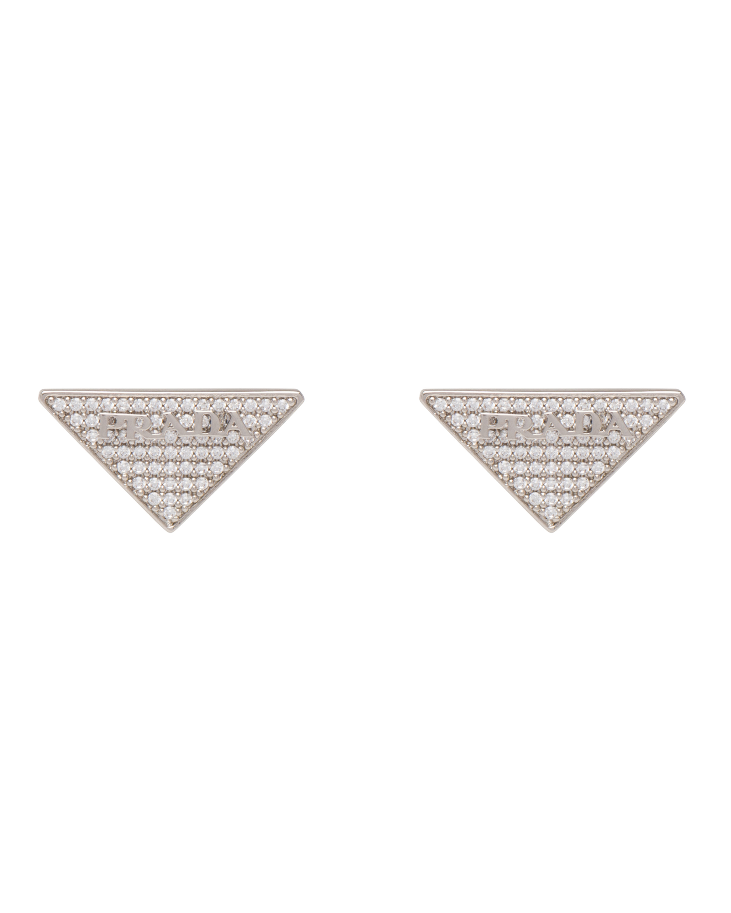 Crystal Logo Jewels zirconia earrings 1