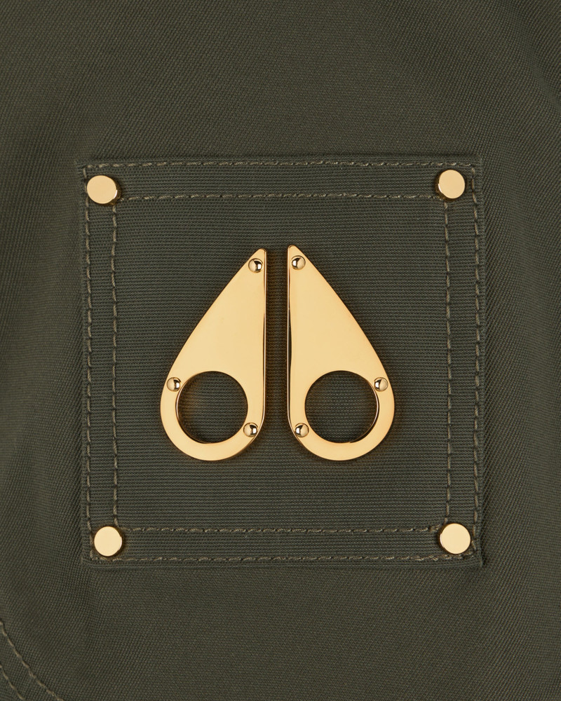GOLD SERIES LOGAN SHEARLING TRIM BOMBER JACKET 5