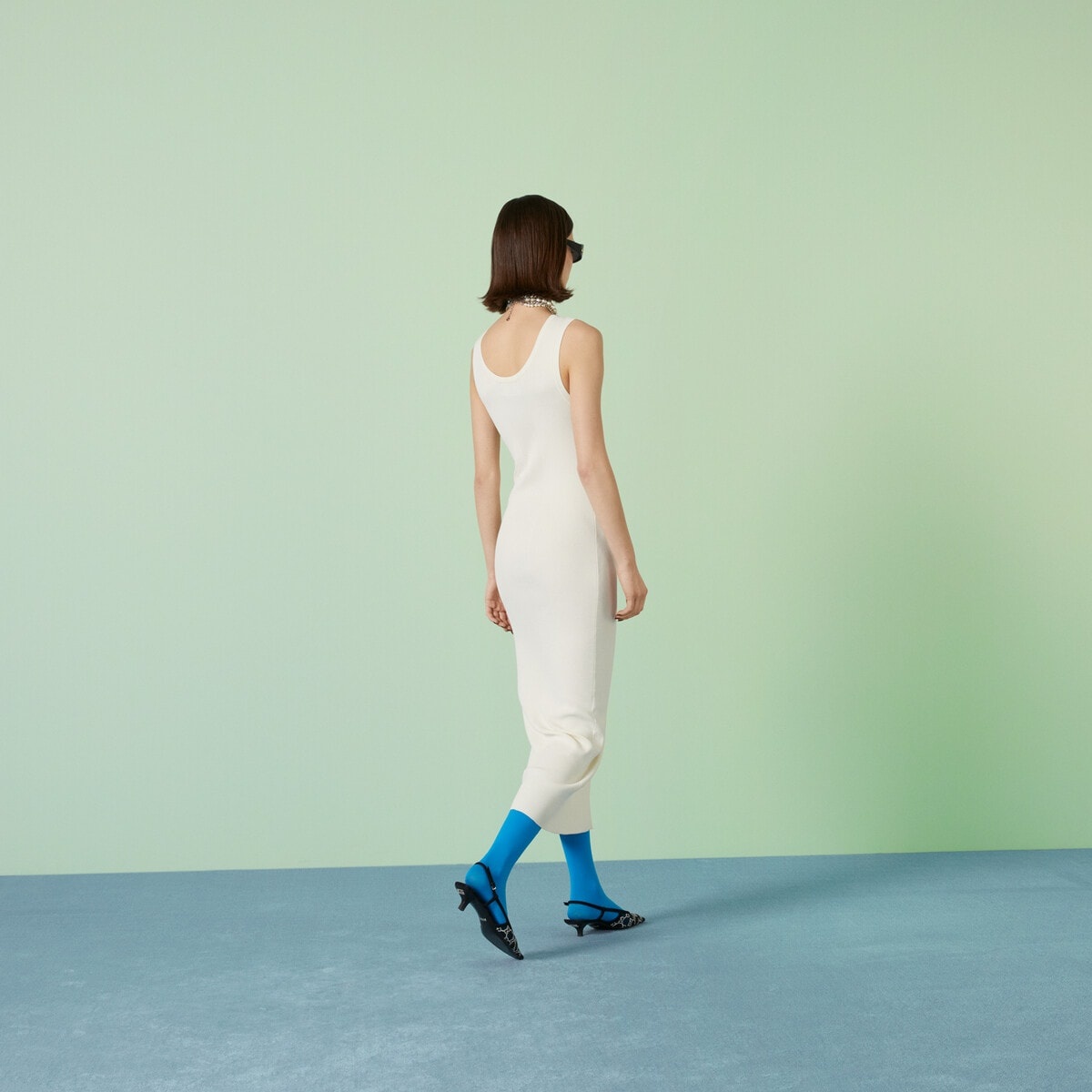 Extra fine viscose dress - 6