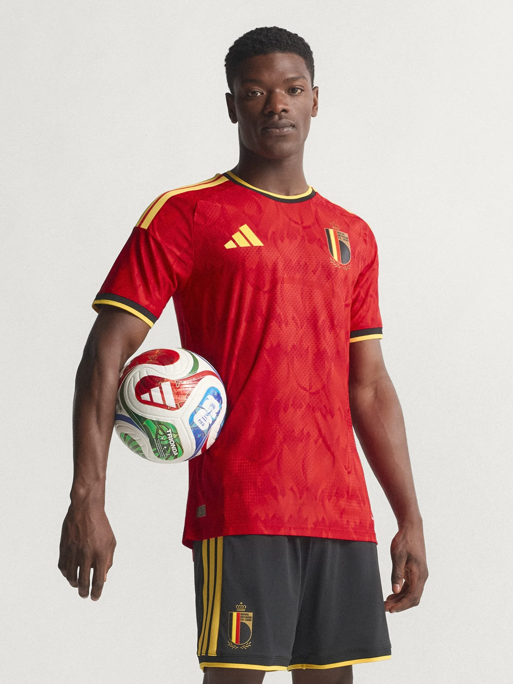 Belgium 26 Home Authentic Jersey - 1