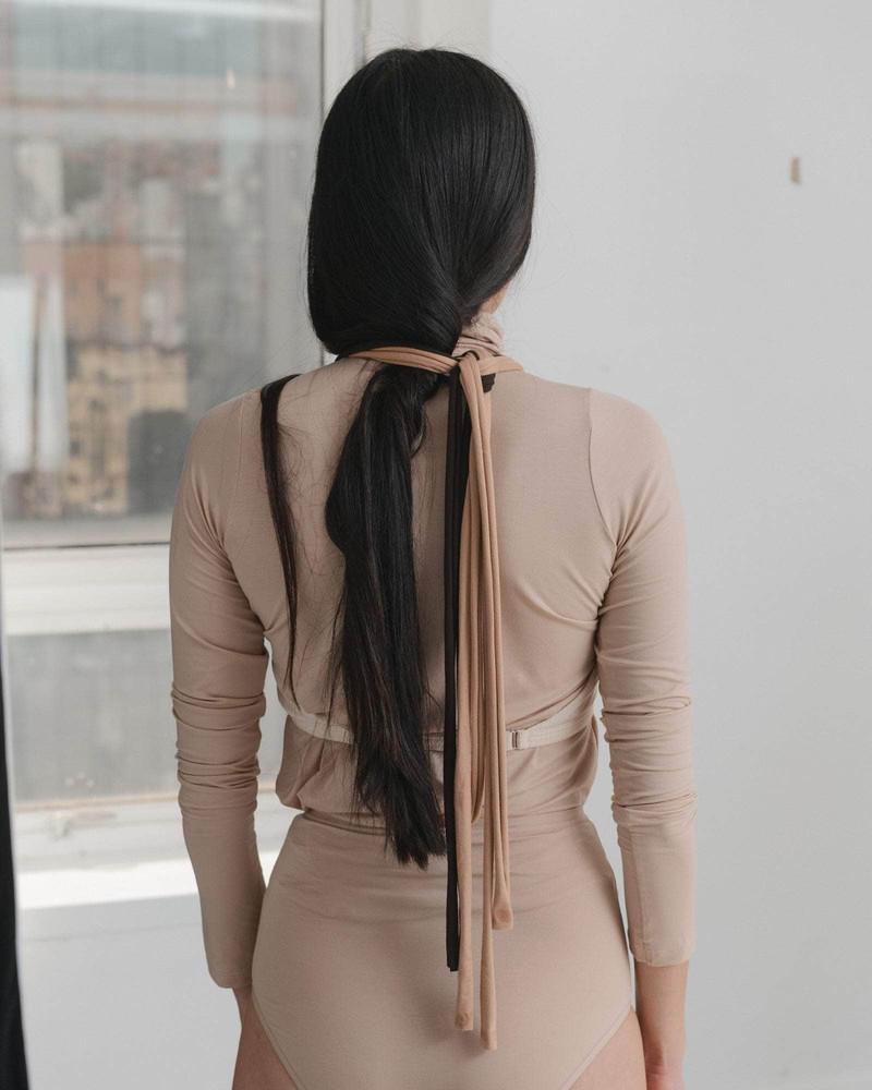 BASERANGE Circ Bra - Organic Cotton Rib outlook