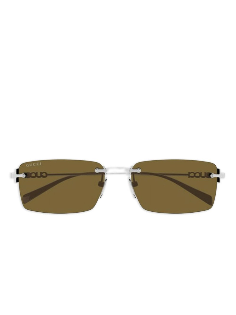 rectangle-frame sunglasses 1