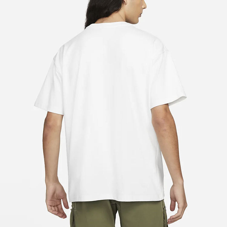 Nike ACG Logo Embroidered Pattern Loose Round Neck Short Sleeve White DQ1815-121 - 5