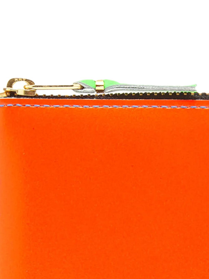 Comme Des Garçons Super Fluo zip-around wallet outlook