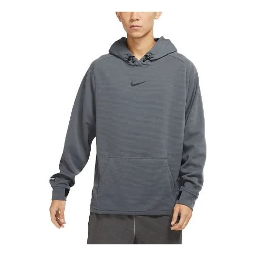 Men's Nike Pro Knit Training Pullover Breathable Gray DM5890-068 - 1
