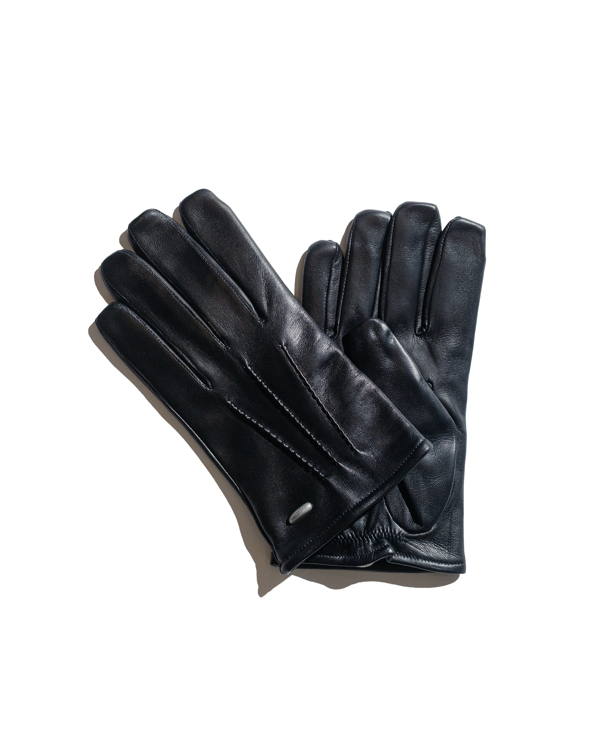 His Gloves Black Leather - 1