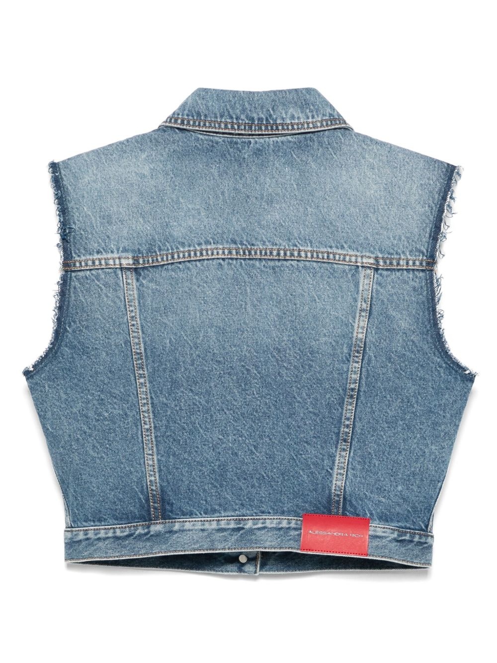 cropped waistcoat - 2