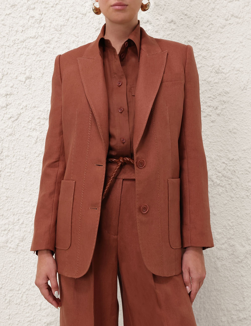 ILLUMINATE LINEN JACKET - 2