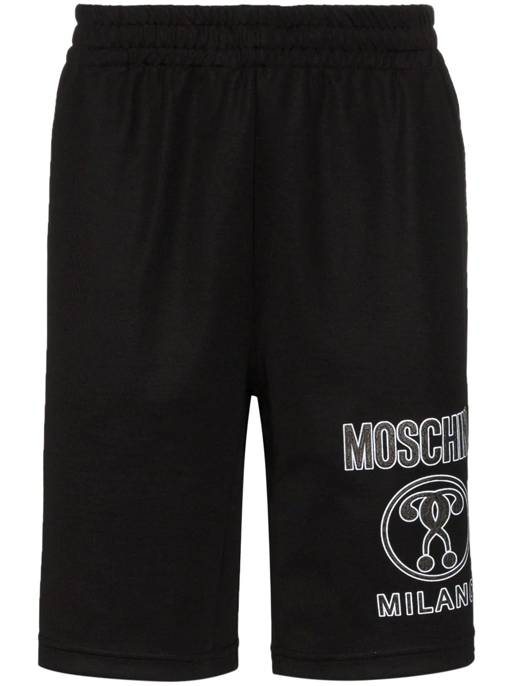 Milano logo print track shorts  - 1