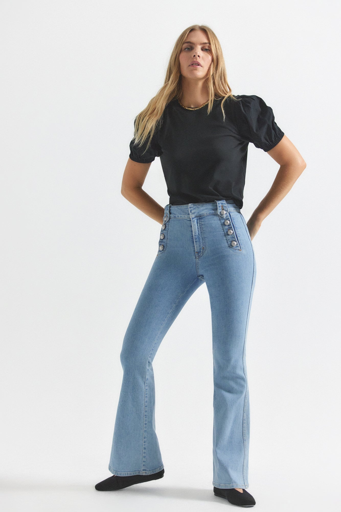 ROBERTSON FLARE JEANS - 2