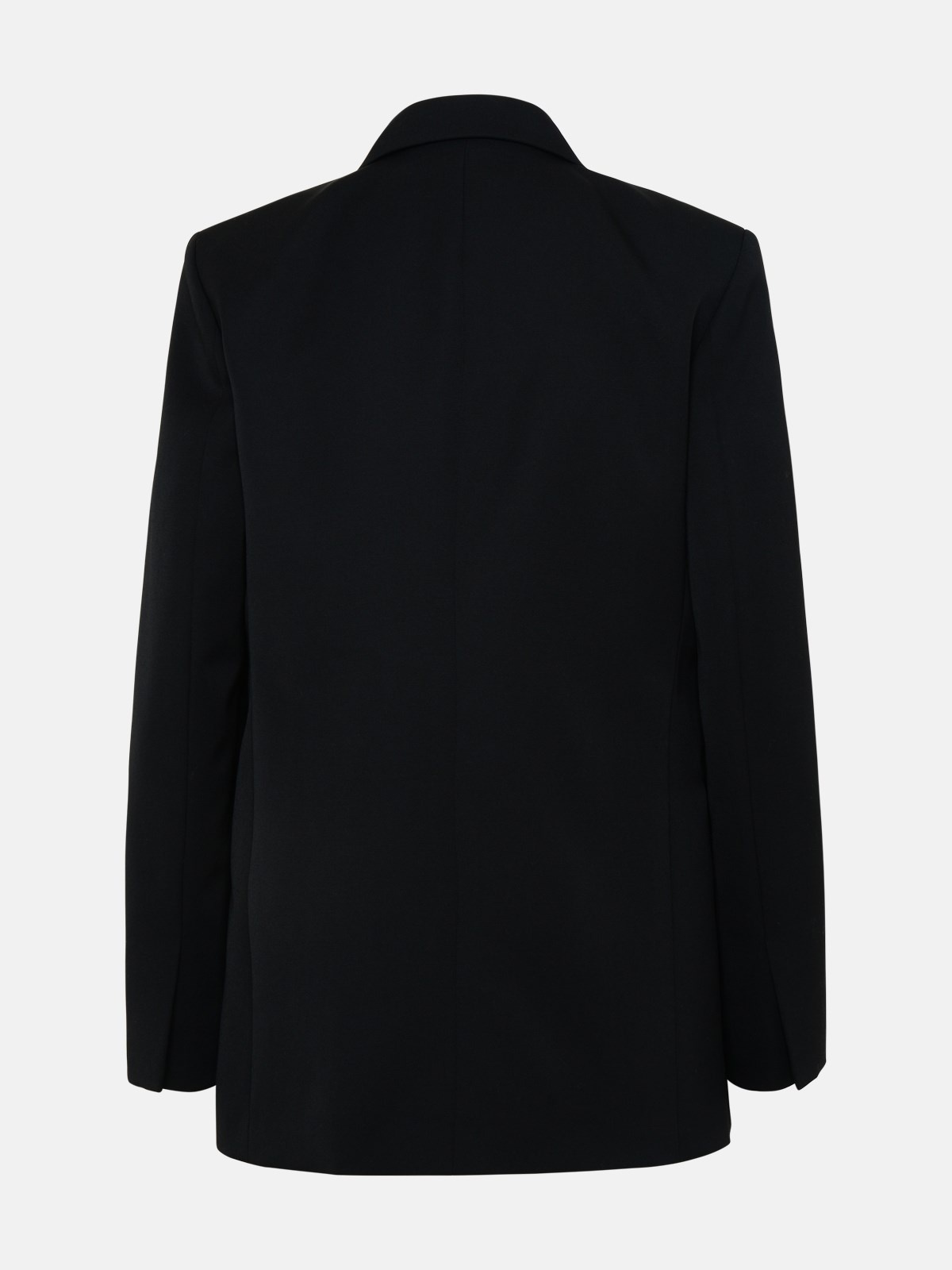 Black wool blazer - 3