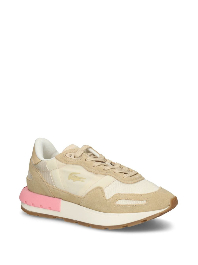 LACOSTE logo-print sneakers outlook