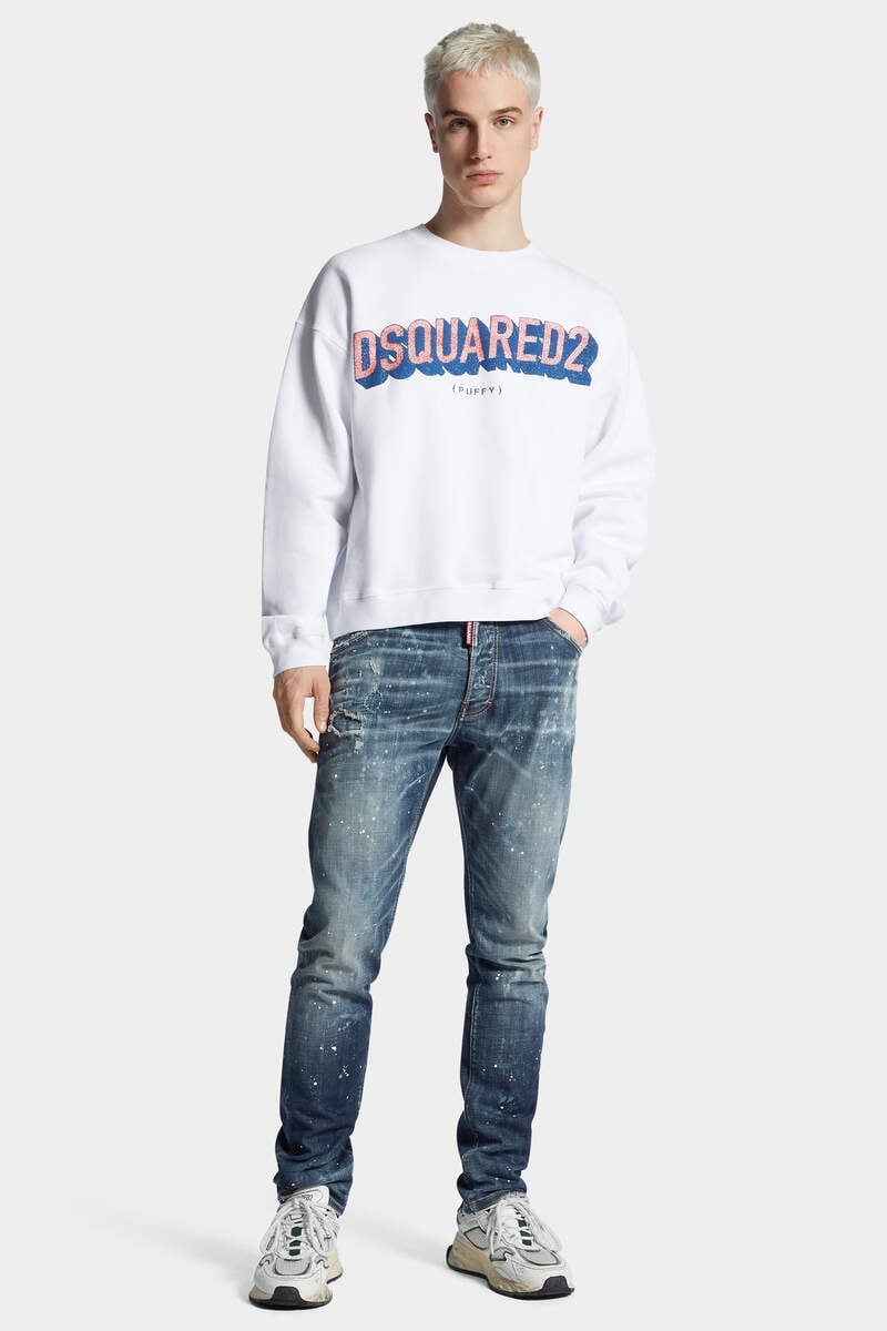MEDIUM GALAXY WASH COOL GUY JEANS - 3
