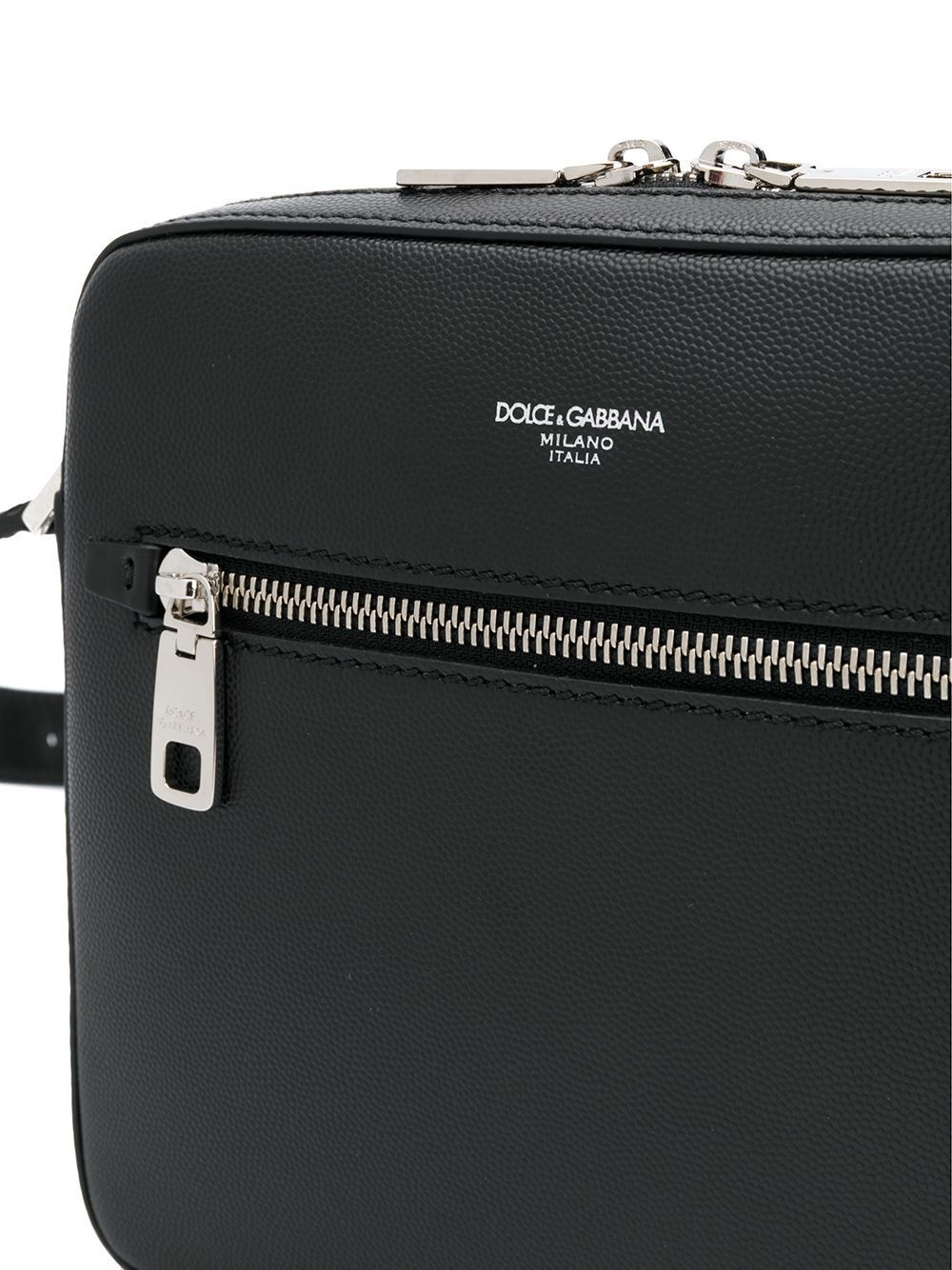 embossed logo crossbody bag - 4