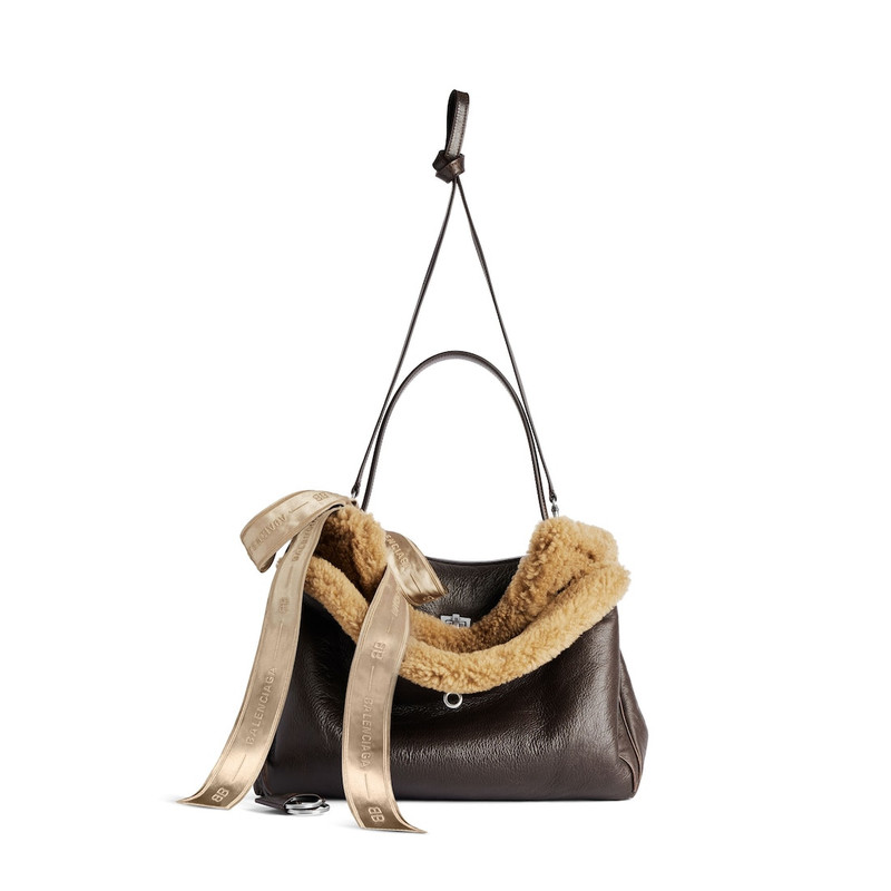 Women's Rodeo Handbag Medium in Brown/beige 4