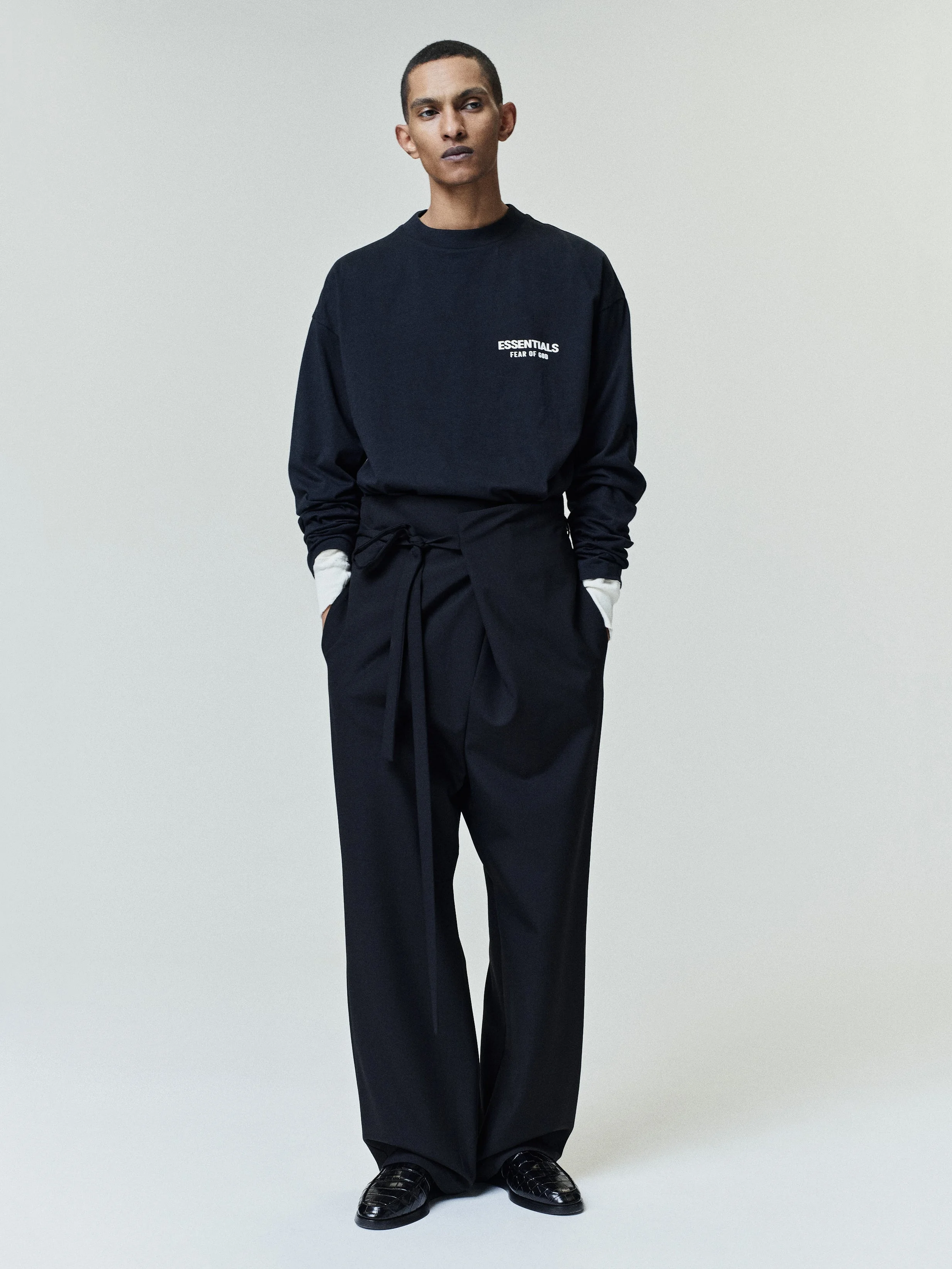 Essentials SS26 Classic Long Sleeve Tee - 1