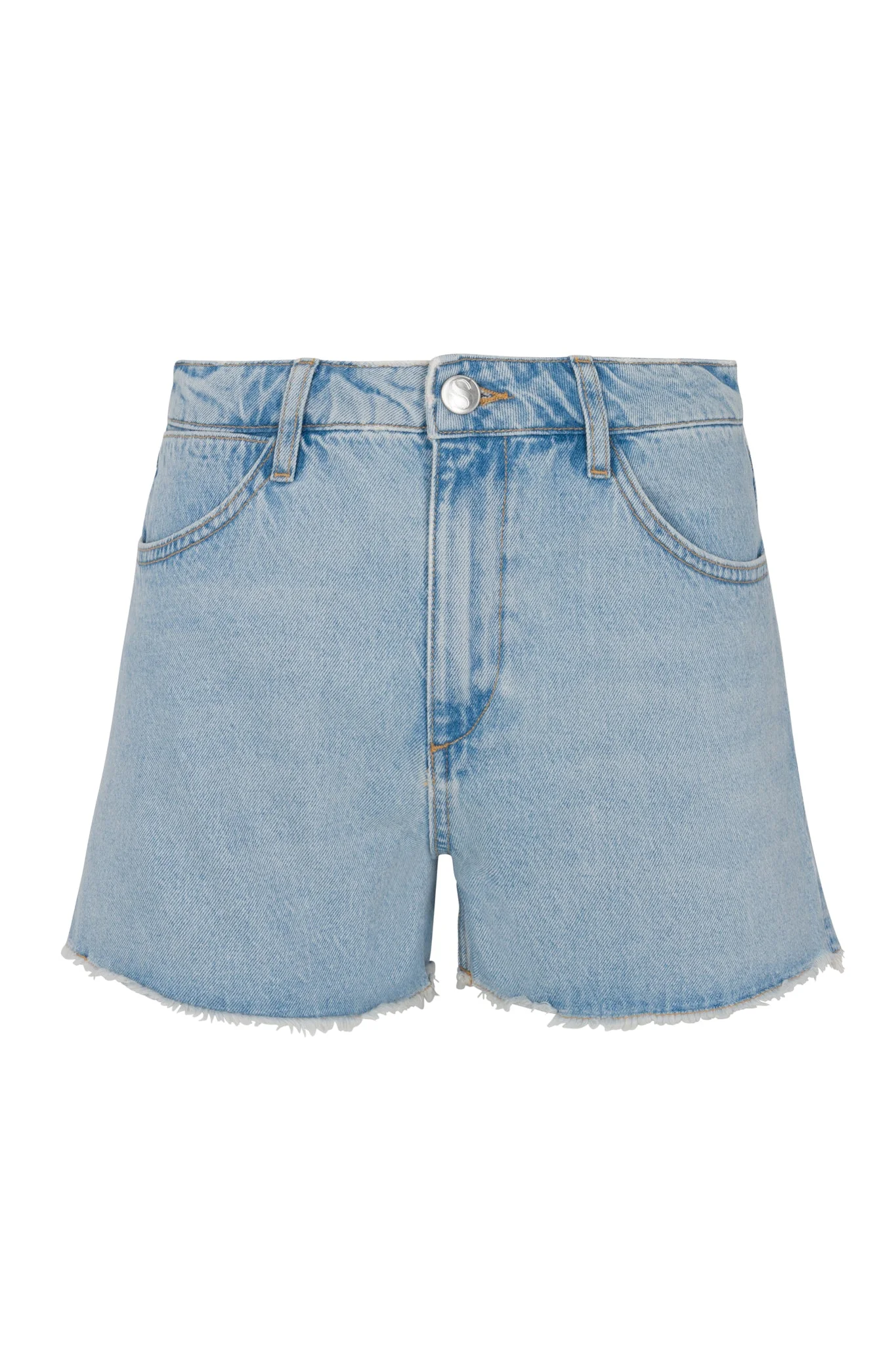 BIANCA DENIM CUT OFF SHORT - 1
