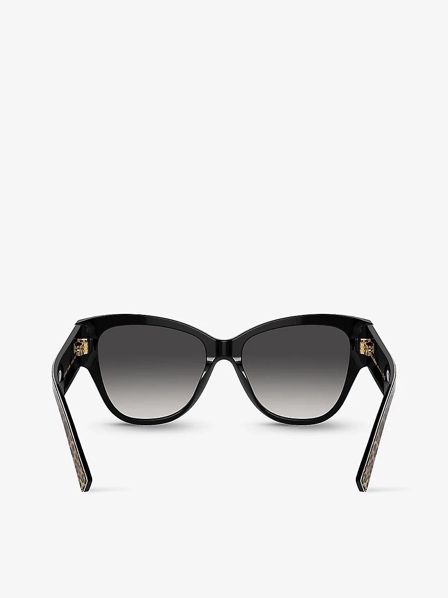 DG4449 butterfly-frame acetate sunglasses - 4