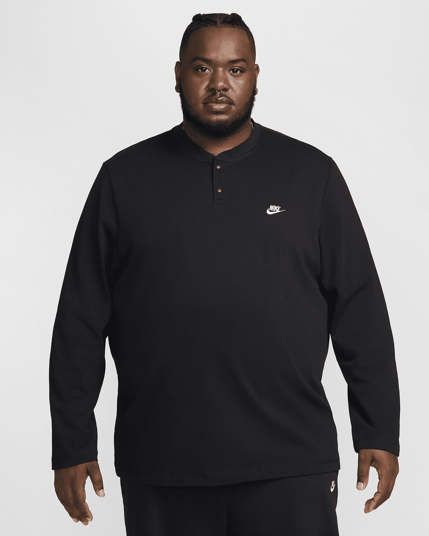 Nike Club Men's Long-Sleeve Henley - 6