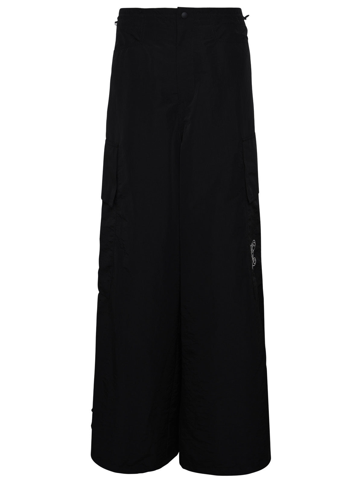 PALM ANGELS Man Pantalone In Poliammide Nero - 1