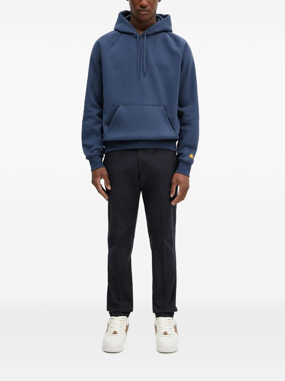 pressed-crease trousers - 2