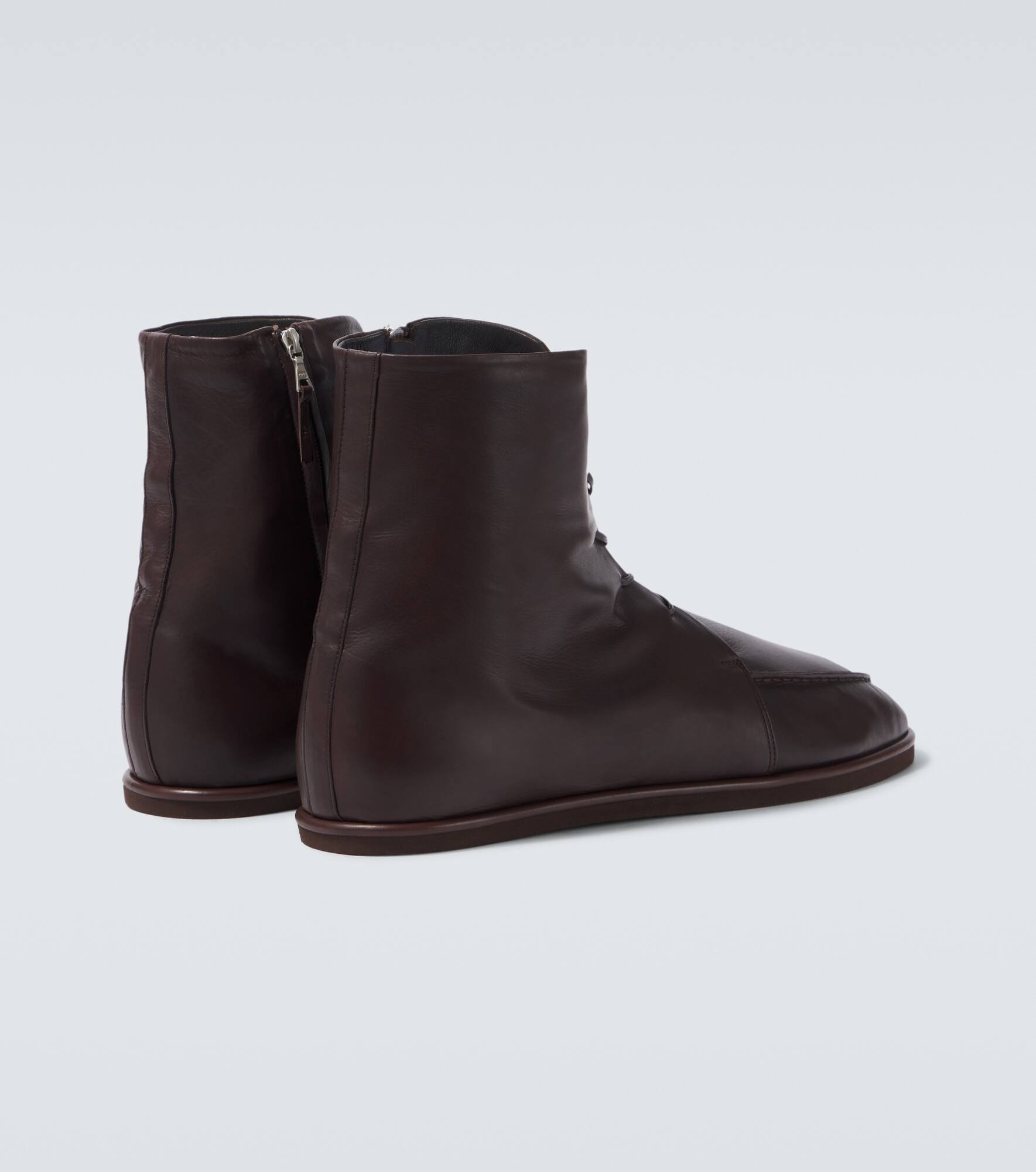 Leather ankle boots - 6