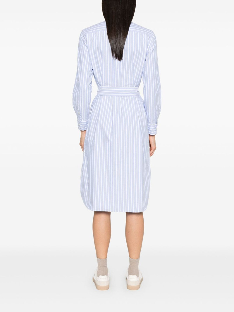 striped cotton midi dress 4