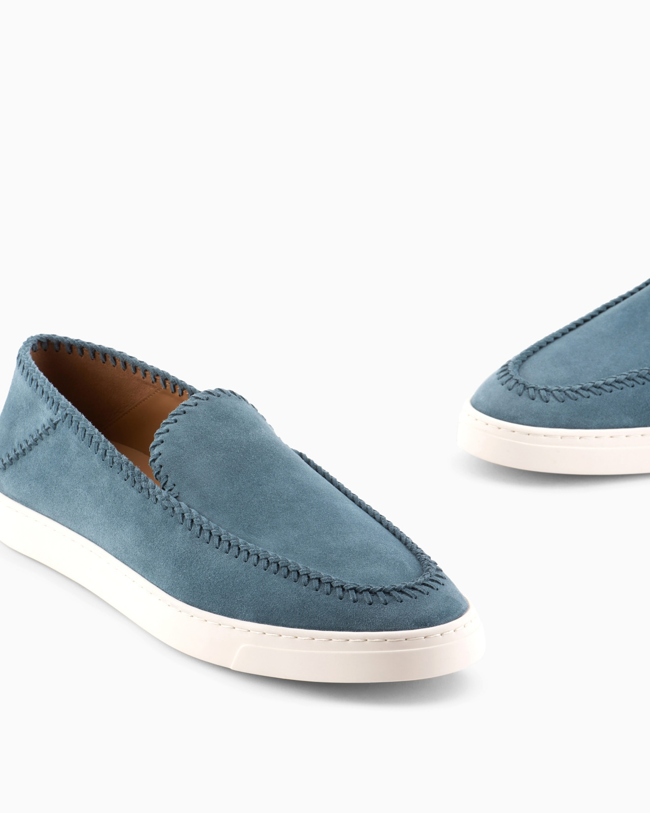 Galleria 3 suede slip-ons - 4