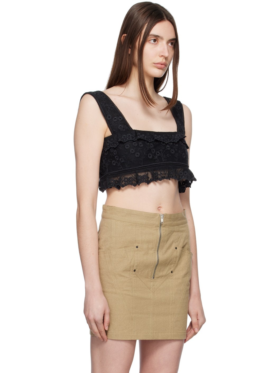 Black Mecelia Camisole - 2