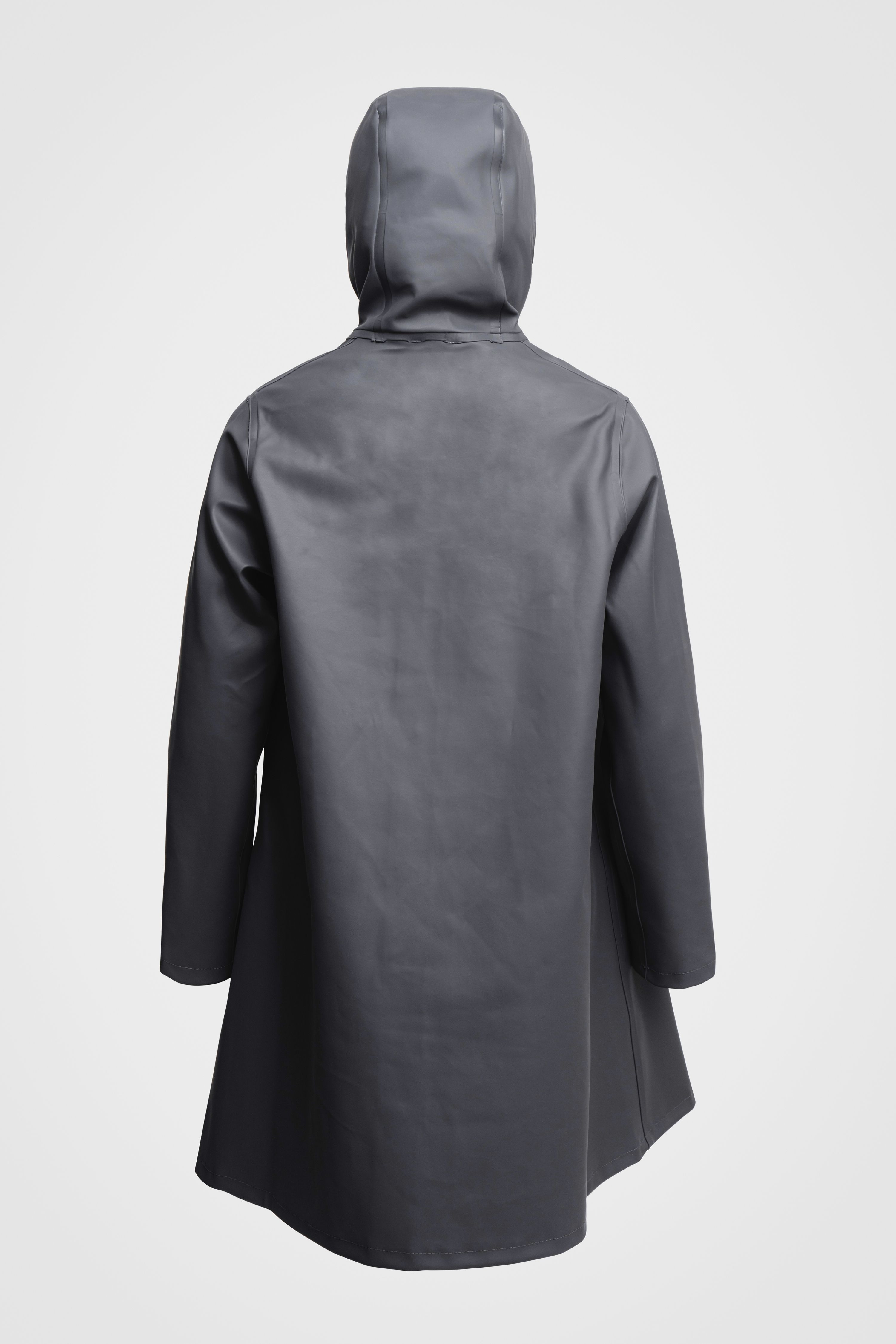 Mosebacke Raincoat Charcoal - 9