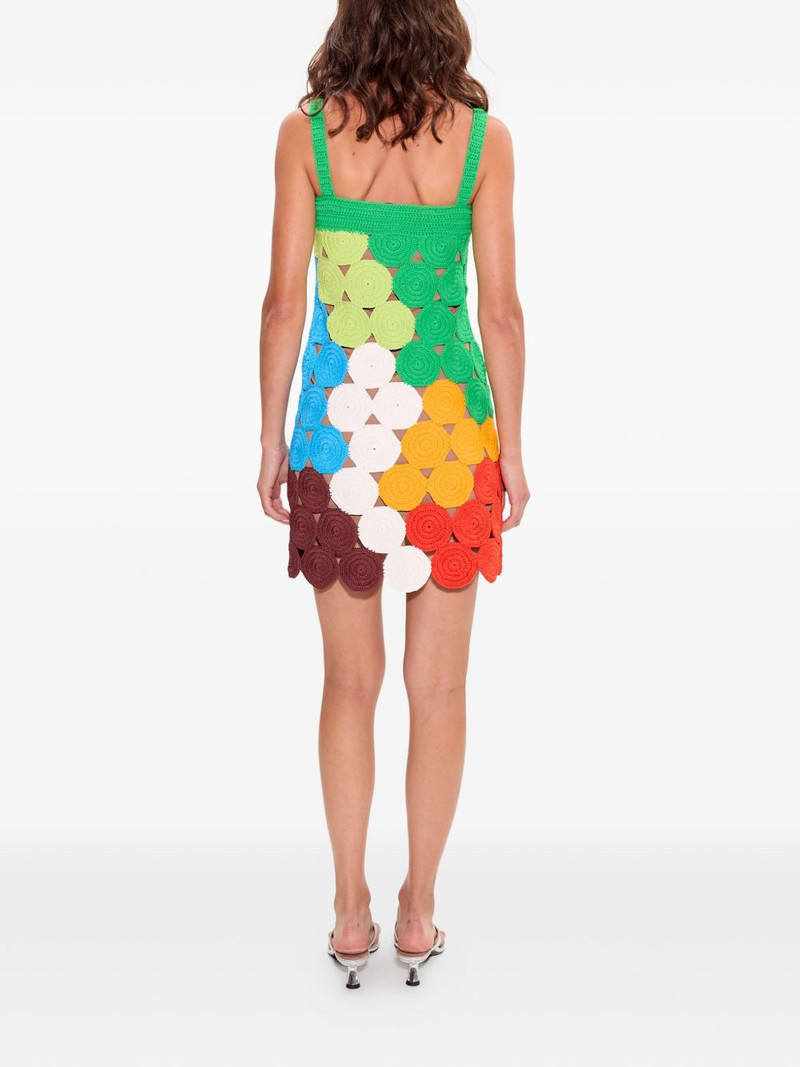 Beep Beep openwork mini dress 3
