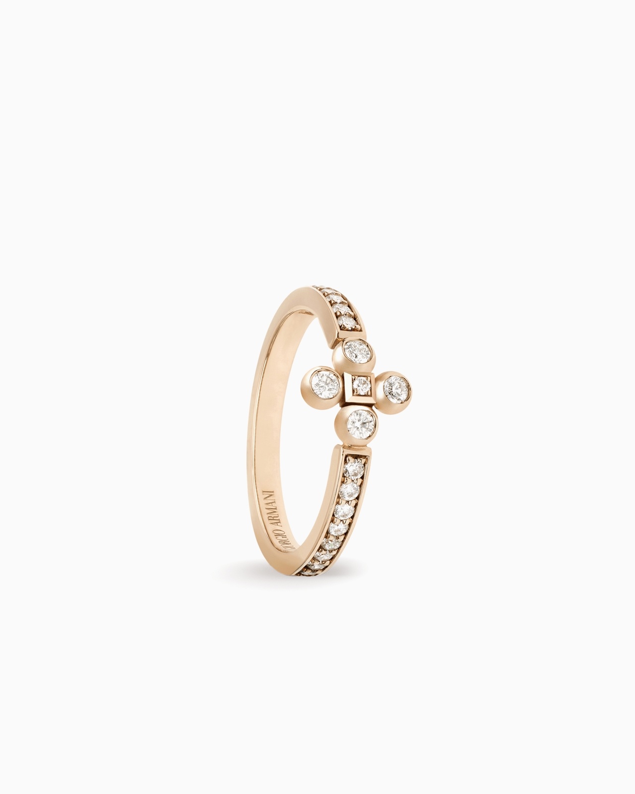 18K GOLD AND DIAMOND GIOIA RING - 1