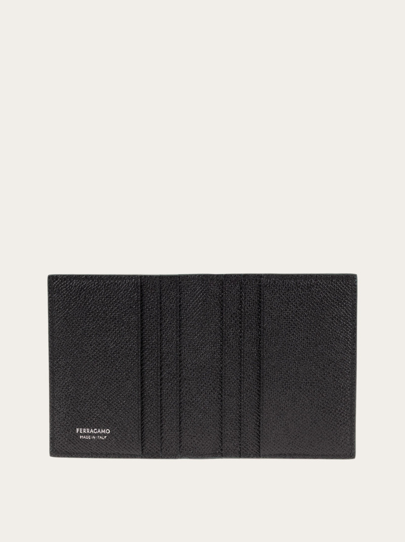 FERRAGAMO Gancini credit card holder outlook
