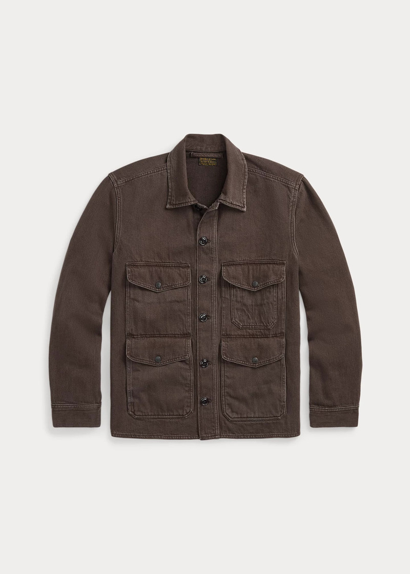 Twill Utility Shirt Jacket - 1