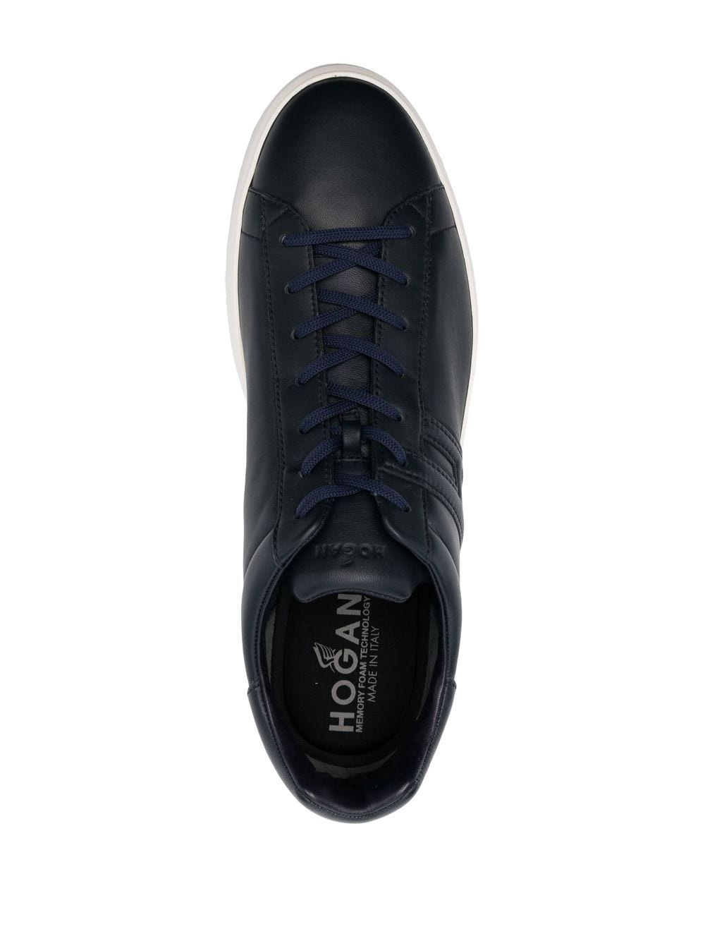 H580 leather sneakers - 4