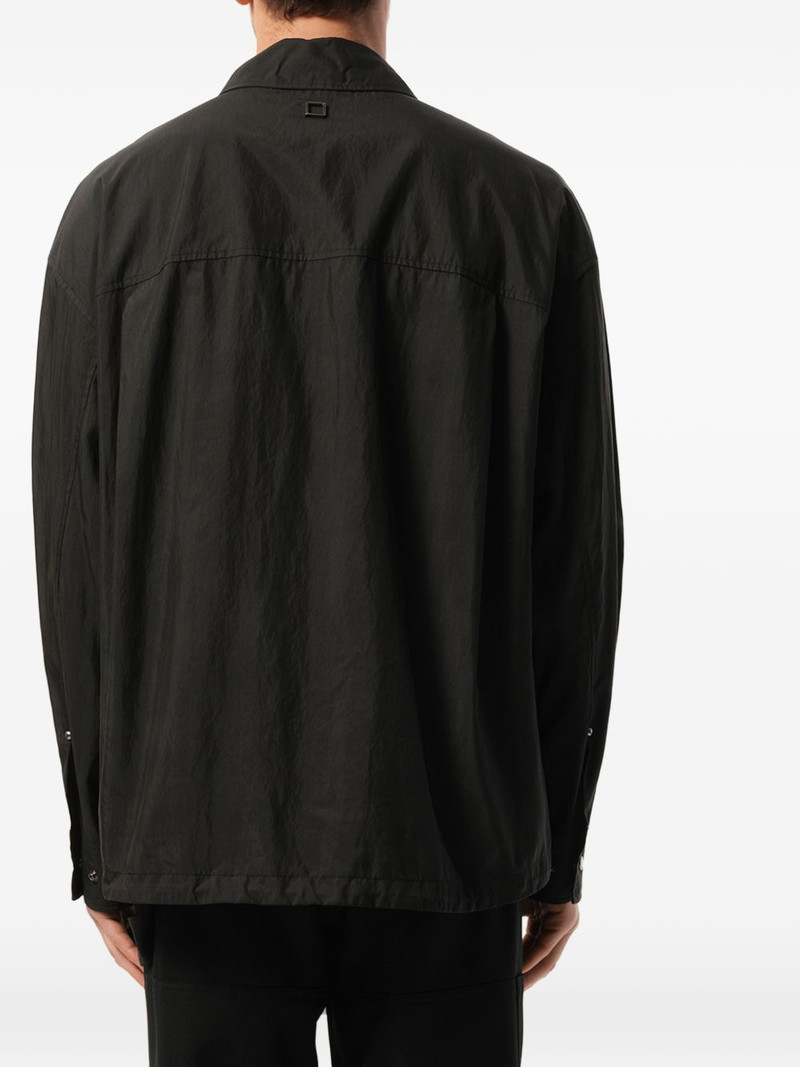 zip-up chest-pocket shirt 5