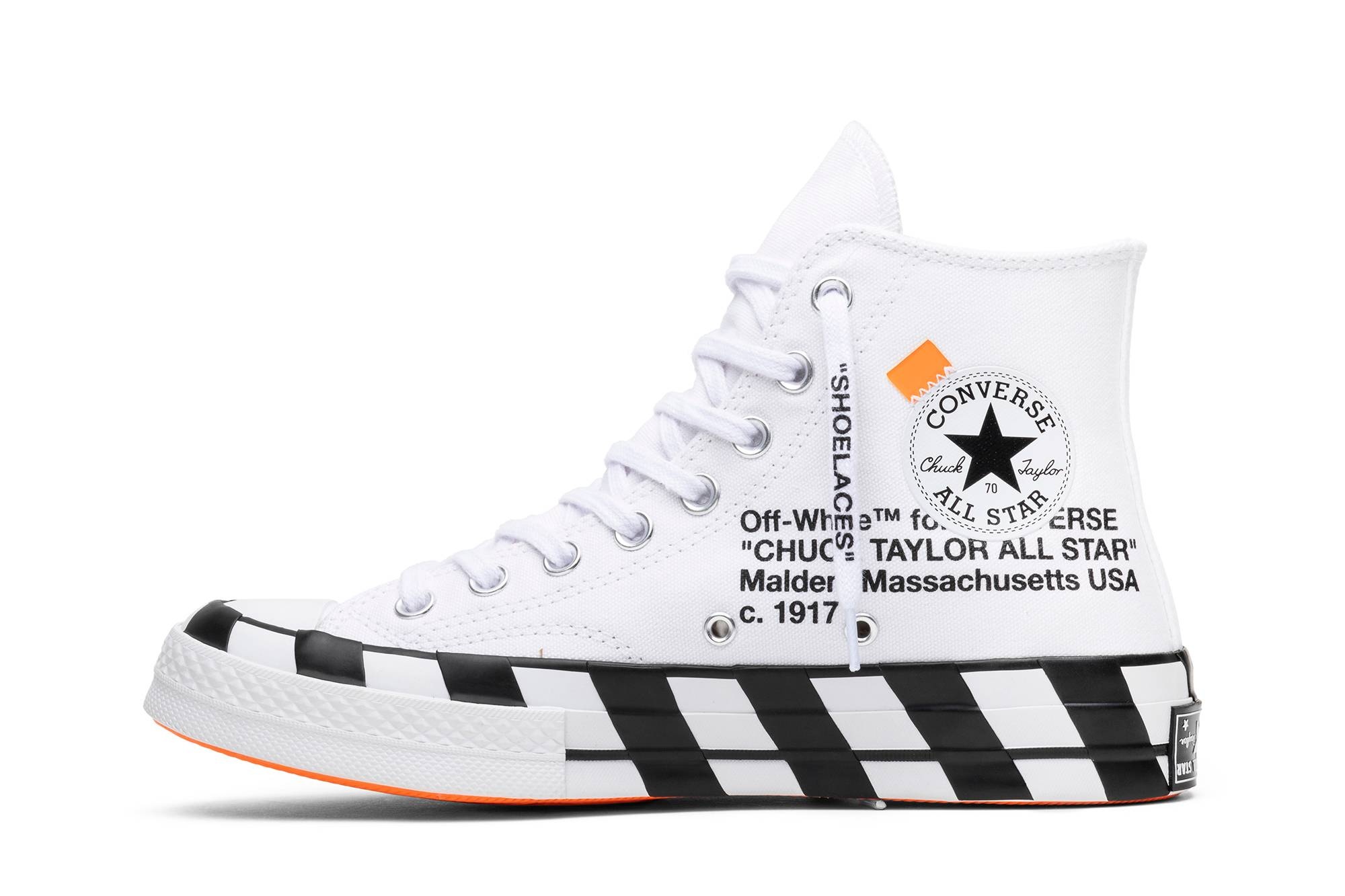 Off-White x Chuck 70 'White' - 3