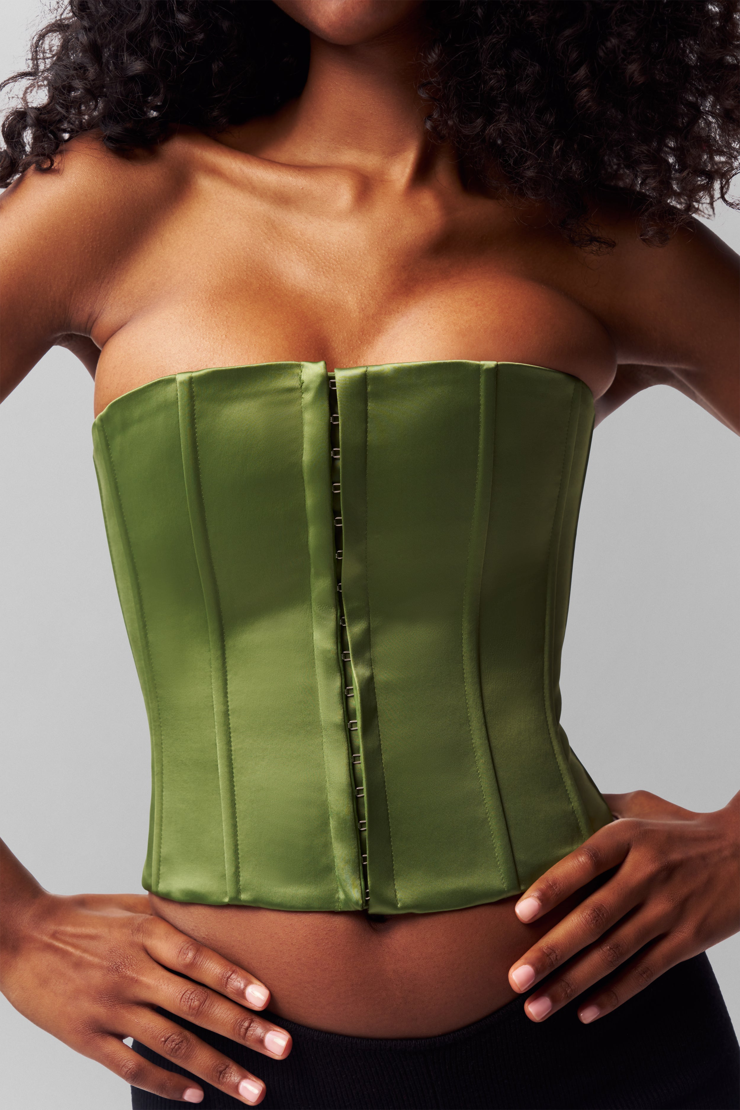SATIN CORSET - 2