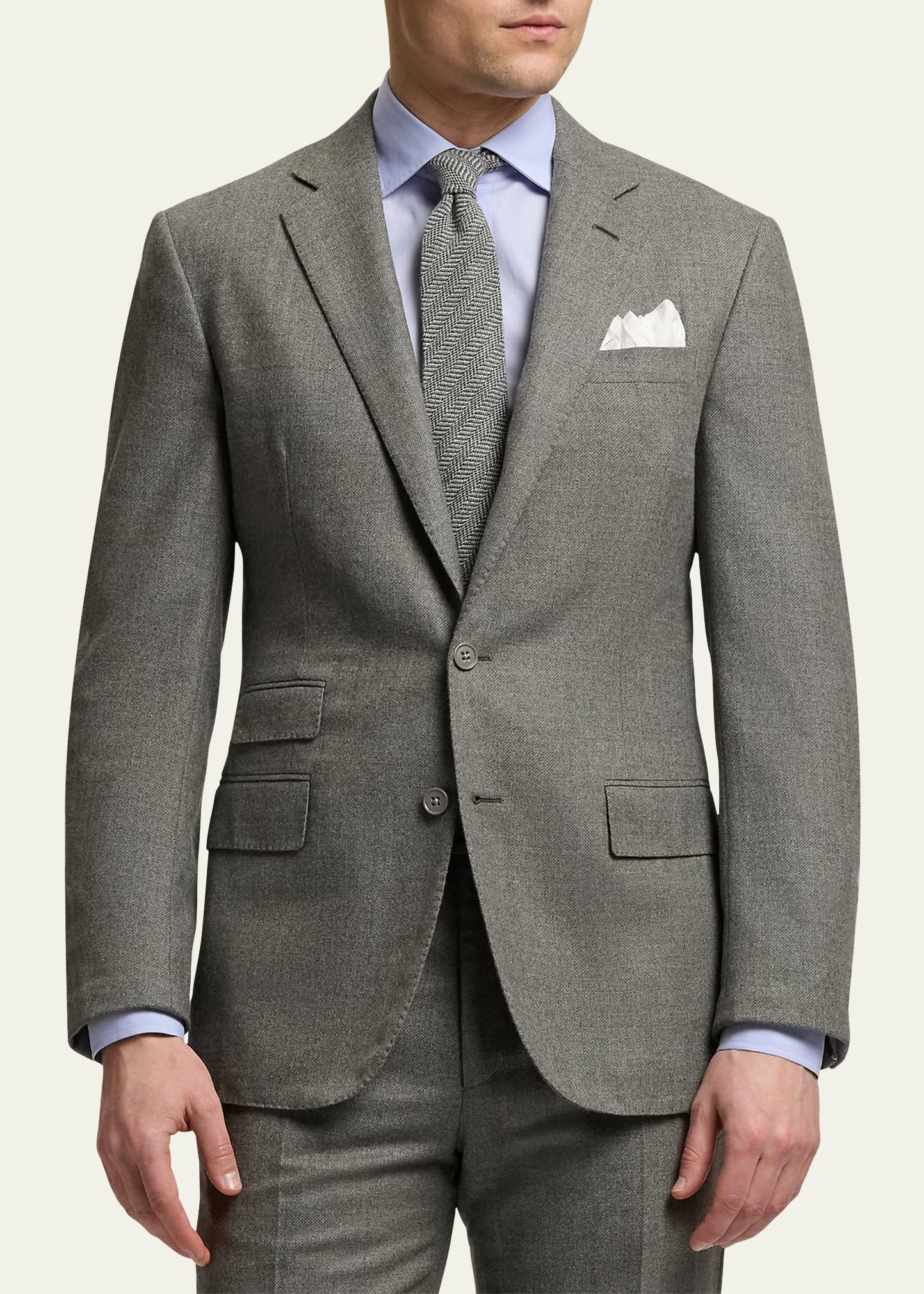 Men's Kent Two-Button Notch Lapel Sport Coat - 4