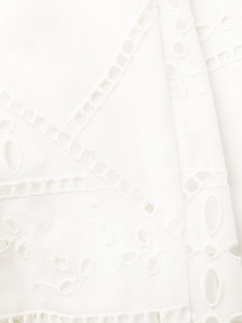 embroidered cotton-blend culottes - 7