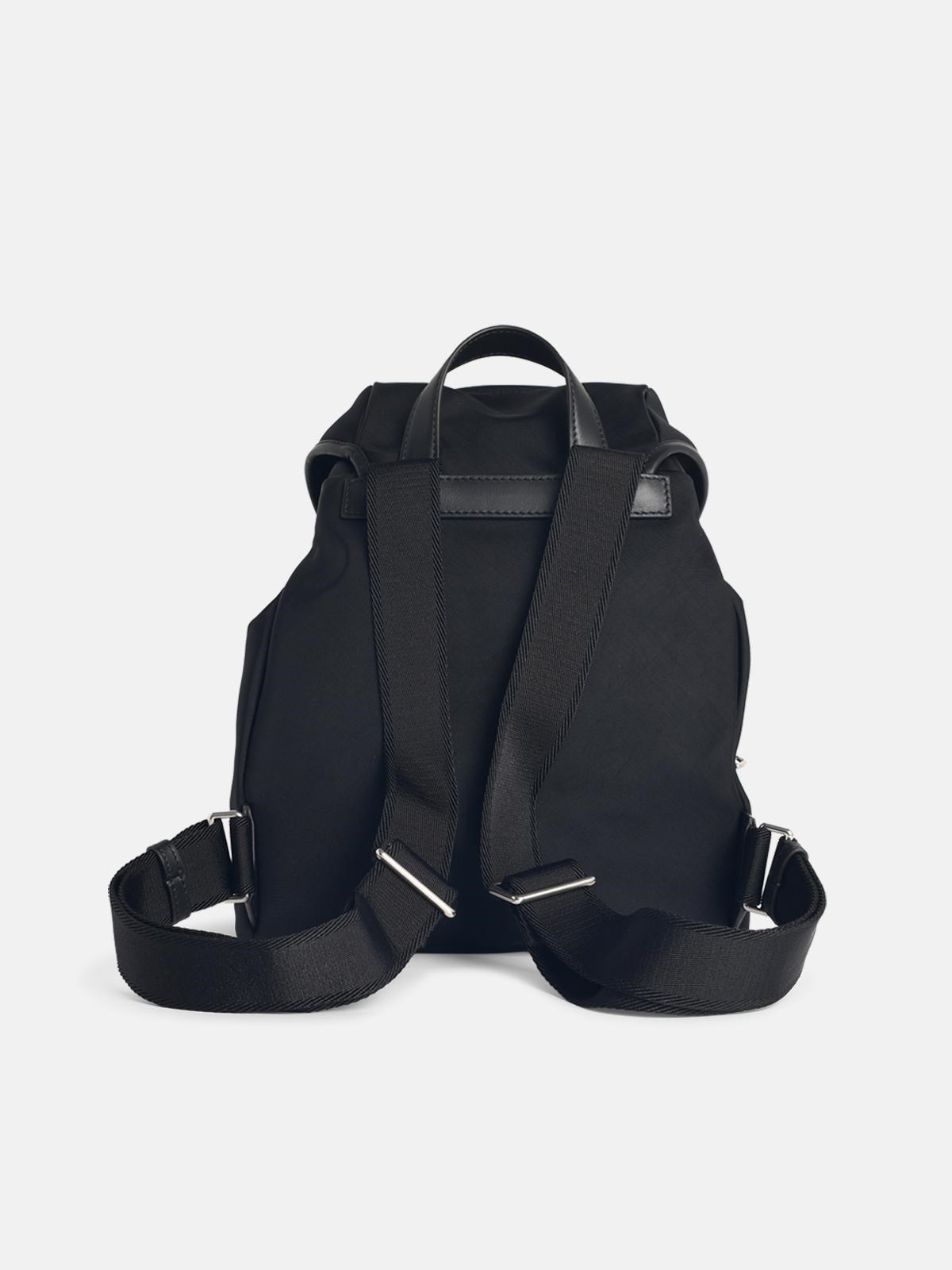 'NEW TRICK' BLACK POLYESTER BACKPACK - 3