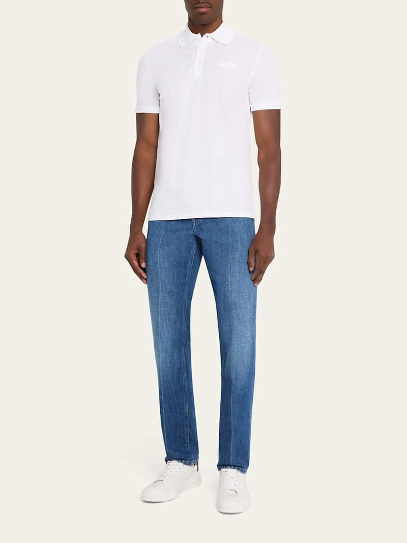 Givenchy Men's Shadow-Wash Slim Straight-Leg Jeans outlook