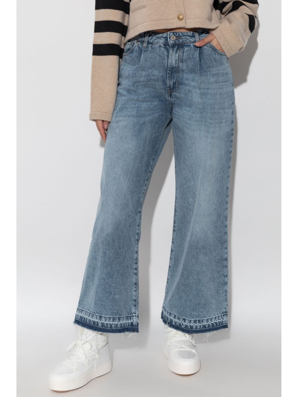 wide-leg jeans - 3
